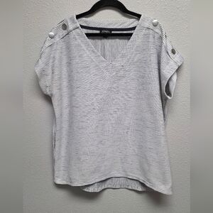 Jones‎ New York Short Sleeved Blouse Size